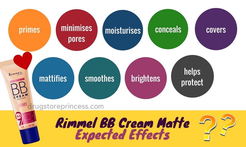 Rimmel BB Cream Matte effects