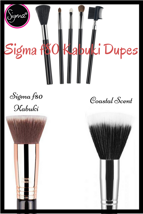 EcoTools Custom Coverage Buffing Brush (Possible Sigma F80 Dupe