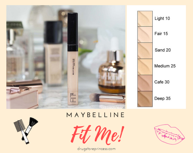 tavle Grønthandler gør ikke Maybelline Fit Me Concealer Light vs. Fair Review