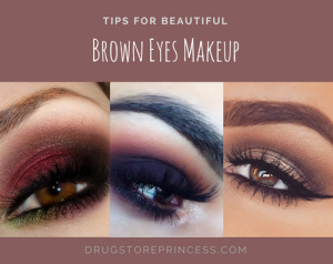 brown eyes makeup