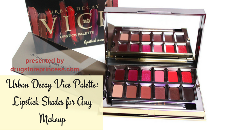 Urban Decay Lipstick Color Chart