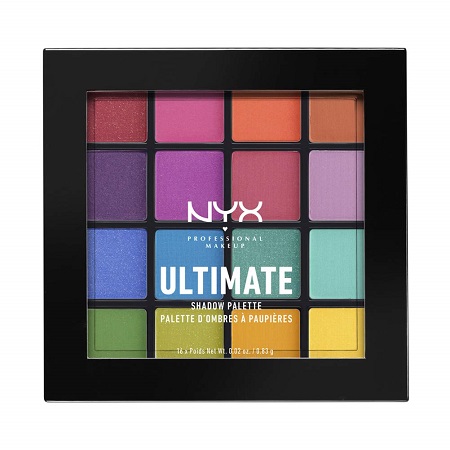 NYX PROFESSIONAL MAKEUP Ultimate Shadow Palette, Eyeshadow Palette, Brights