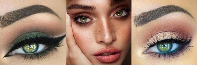 Wedding makeup ideas for green eyes