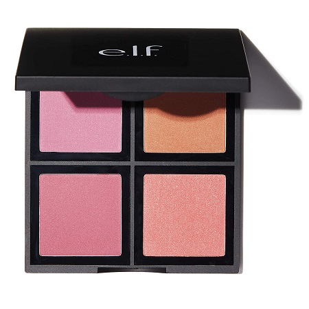 e.l.f. Cosmetics Powder Blush Palette, Four Blush Shades