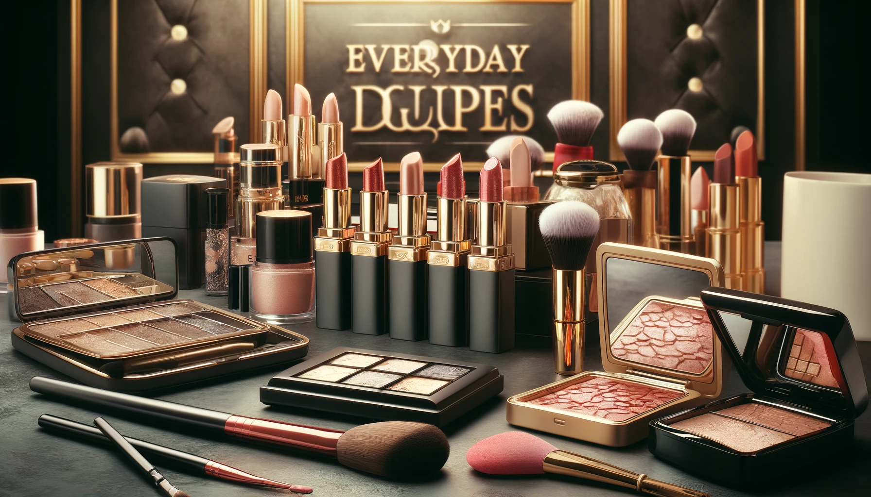 LUXURY MAKEUP DUPES FOR EVERYDAY GLAM